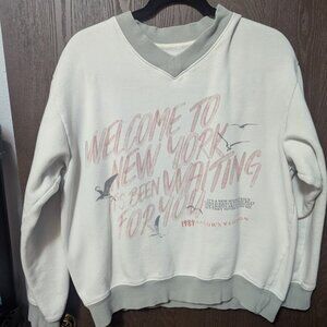Taylor Swift Welcome to New York v neck sweatshirt